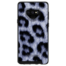 DistinctInk™ OtterBox Symmetry Series Case for Apple iPhone / Samsung Galaxy / Google Pixel - Blue Black Leopard Fur Skin