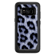 DistinctInk™ OtterBox Defender Series Case for Apple iPhone / Samsung Galaxy / Google Pixel - Blue Black Leopard Fur Skin