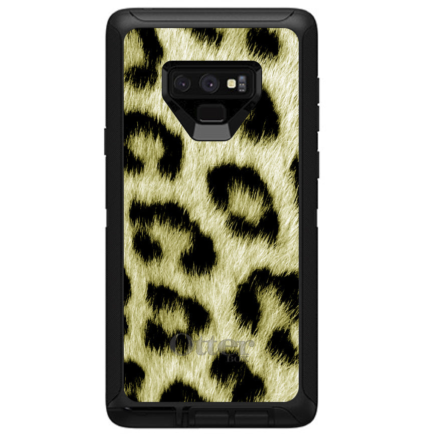 Yellow Black Leopard Fur Skin OtterBox Defender Case for iPhone & Galaxy, view 16