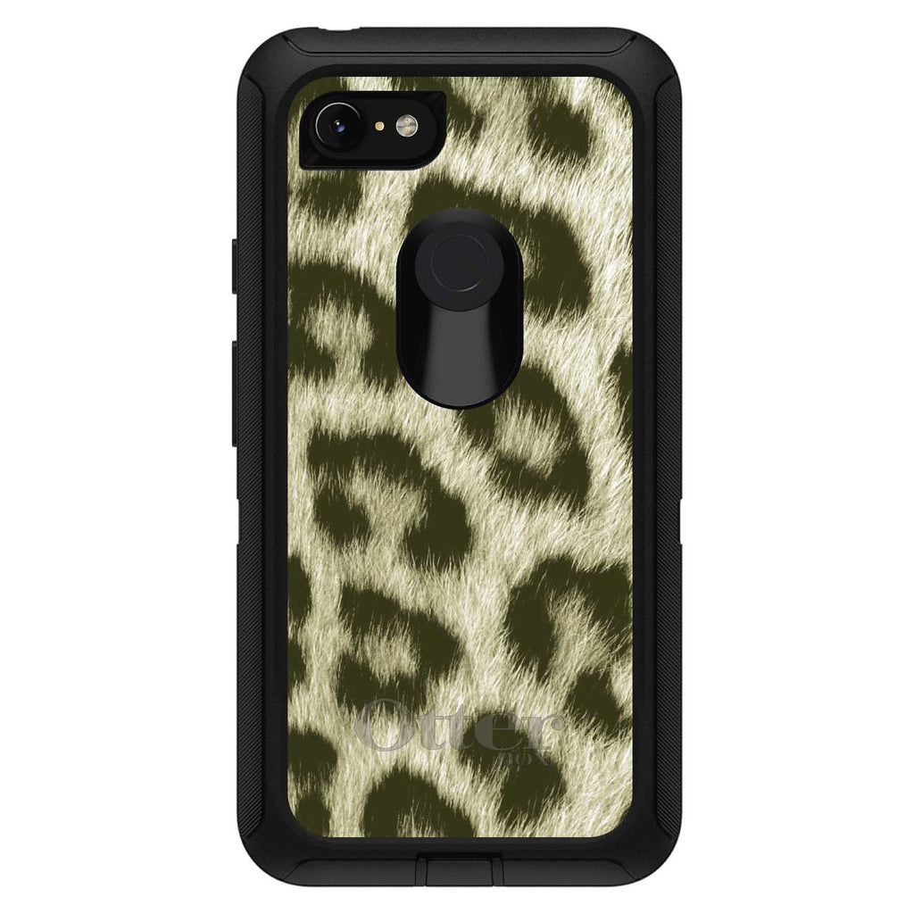 Yellow Black Leopard Fur Skin OtterBox Defender Case for iPhone & Galaxy, view 18