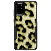 DistinctInk™ OtterBox Commuter Series Case for Apple iPhone or Samsung Galaxy - Yellow Black Leopard Fur Skin
