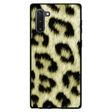 DistinctInk® Hard Plastic Snap-On Case for Apple iPhone or Samsung Galaxy - Yellow Black Leopard Fur Skin