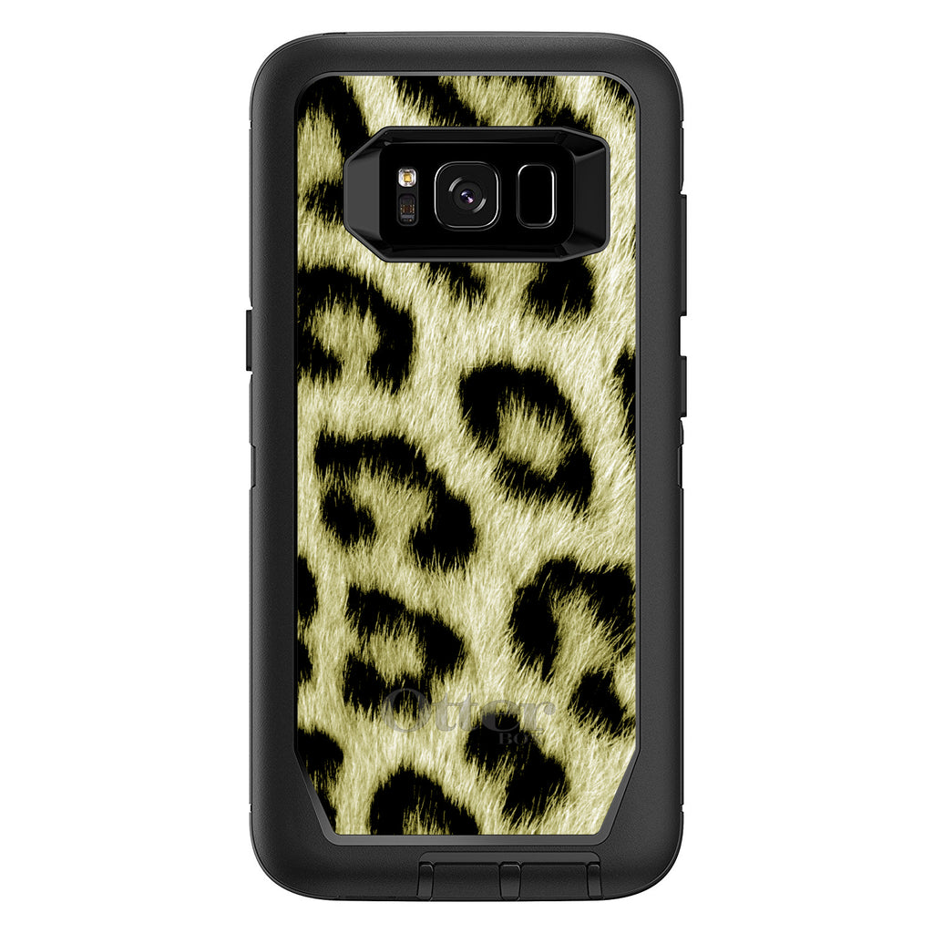 Yellow Black Leopard Fur Skin OtterBox Defender Case for iPhone & Galaxy, view 12