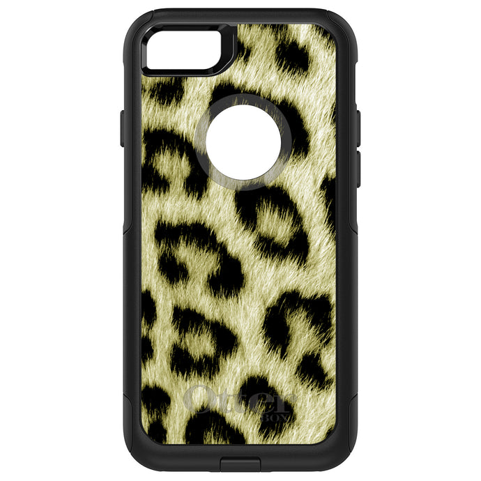 DistinctInk OtterBox Commuter Series Case for Apple iPhone or Samsung Galaxy - Yellow Black Leopard Fur Skin