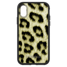 DistinctInk™ OtterBox Symmetry Series Case for Apple iPhone / Samsung Galaxy / Google Pixel - Yellow Black Leopard Fur Skin