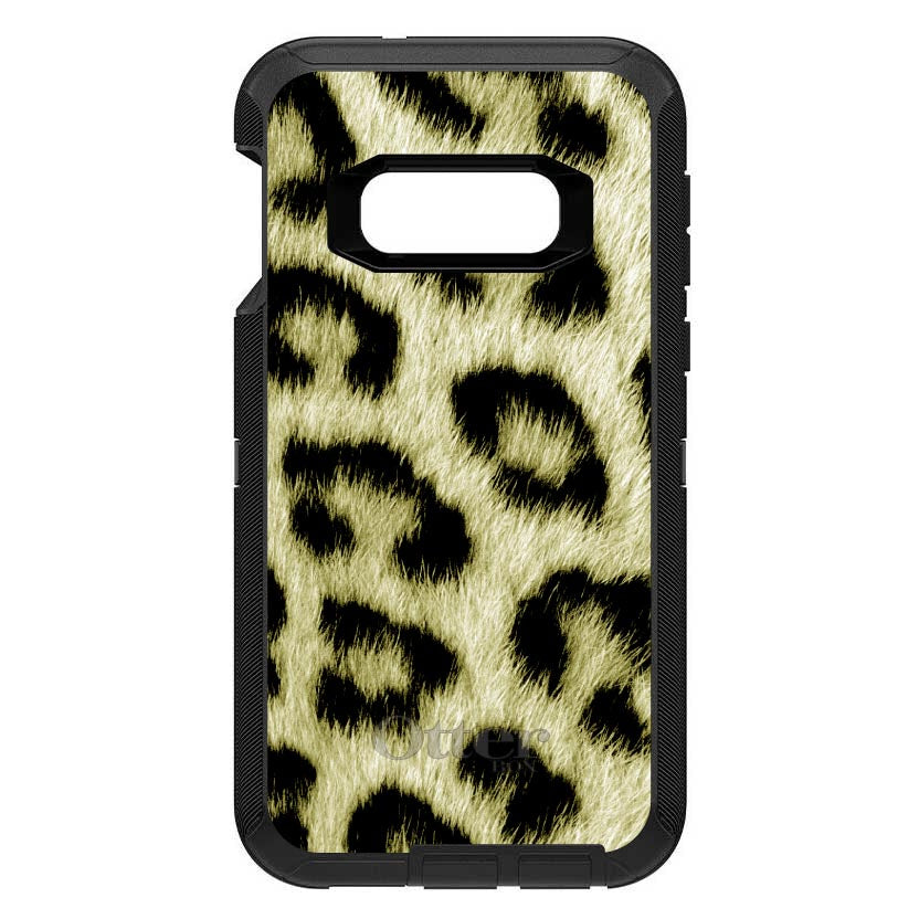 Yellow Black Leopard Fur Skin OtterBox Defender Case for iPhone & Galaxy, view 10