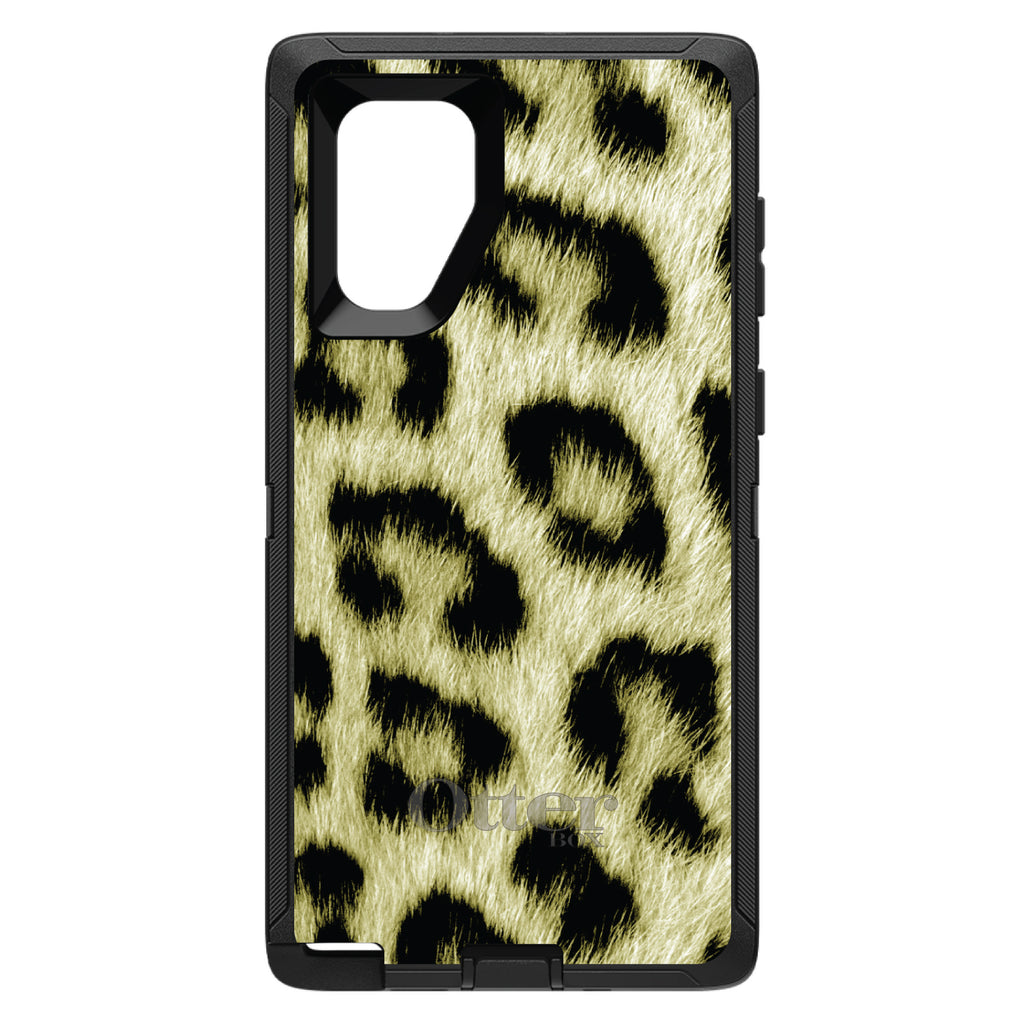 Yellow Black Leopard Fur Skin OtterBox Defender Case for iPhone & Galaxy, view 14