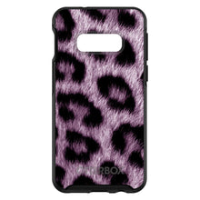 DistinctInk™ OtterBox Symmetry Series Case for Apple iPhone / Samsung Galaxy / Google Pixel - Purple Black Leopard Fur Skin