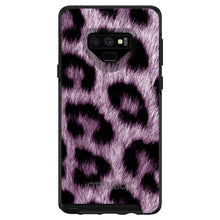 DistinctInk™ OtterBox Symmetry Series Case for Apple iPhone / Samsung Galaxy / Google Pixel - Purple Black Leopard Fur Skin