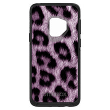 DistinctInk™ OtterBox Symmetry Series Case for Apple iPhone / Samsung Galaxy / Google Pixel - Purple Black Leopard Fur Skin