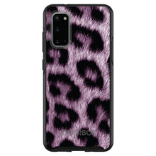 DistinctInk™ OtterBox Symmetry Series Case for Apple iPhone / Samsung Galaxy / Google Pixel - Purple Black Leopard Fur Skin