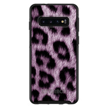 DistinctInk™ OtterBox Symmetry Series Case for Apple iPhone / Samsung Galaxy / Google Pixel - Purple Black Leopard Fur Skin