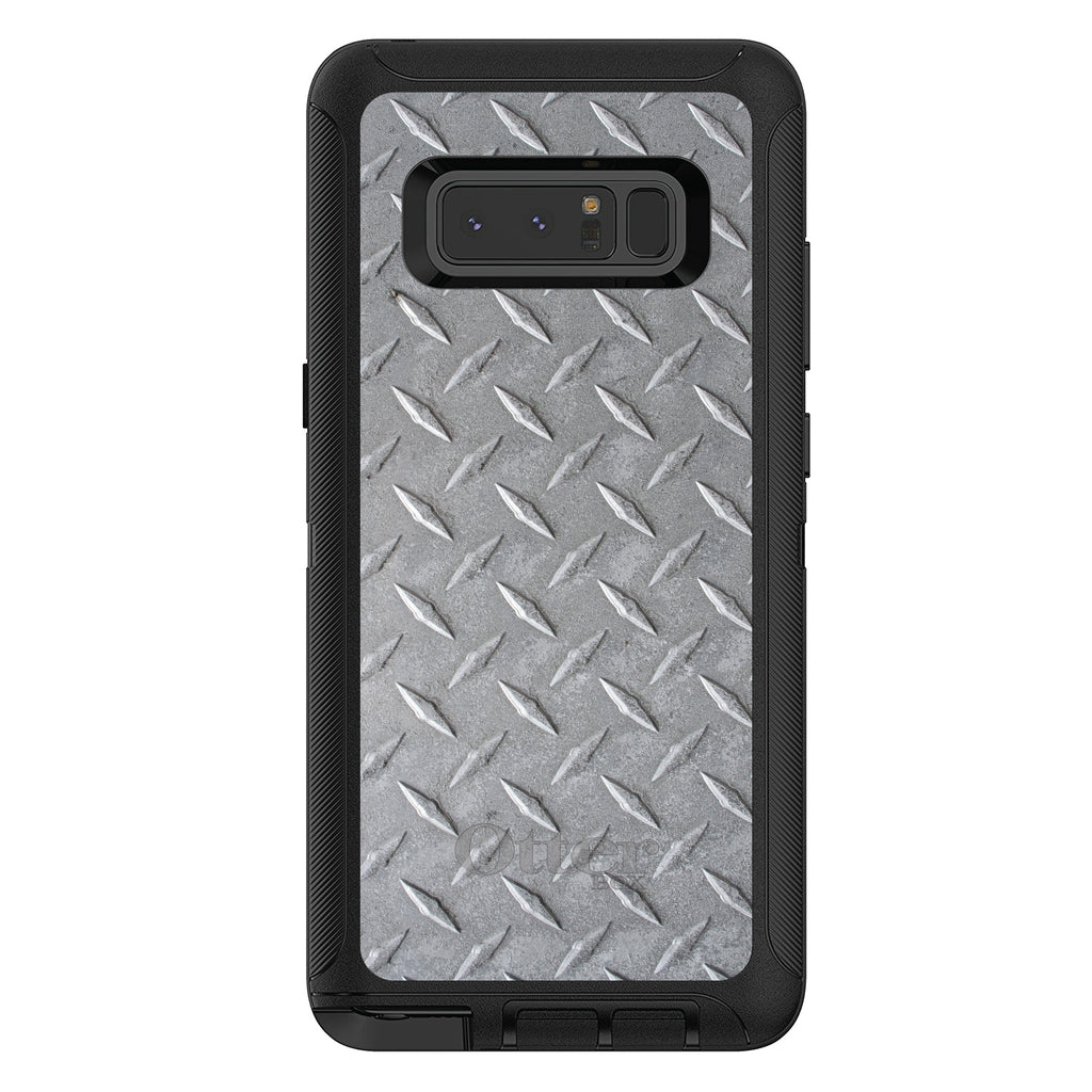 Grey Diamond Plate Steel OtterBox Defender Case for iPhone & Galaxy, view 17