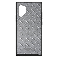DistinctInk™ OtterBox Symmetry Series Case for Apple iPhone / Samsung Galaxy / Google Pixel - Grey Diamond Plate Steel
