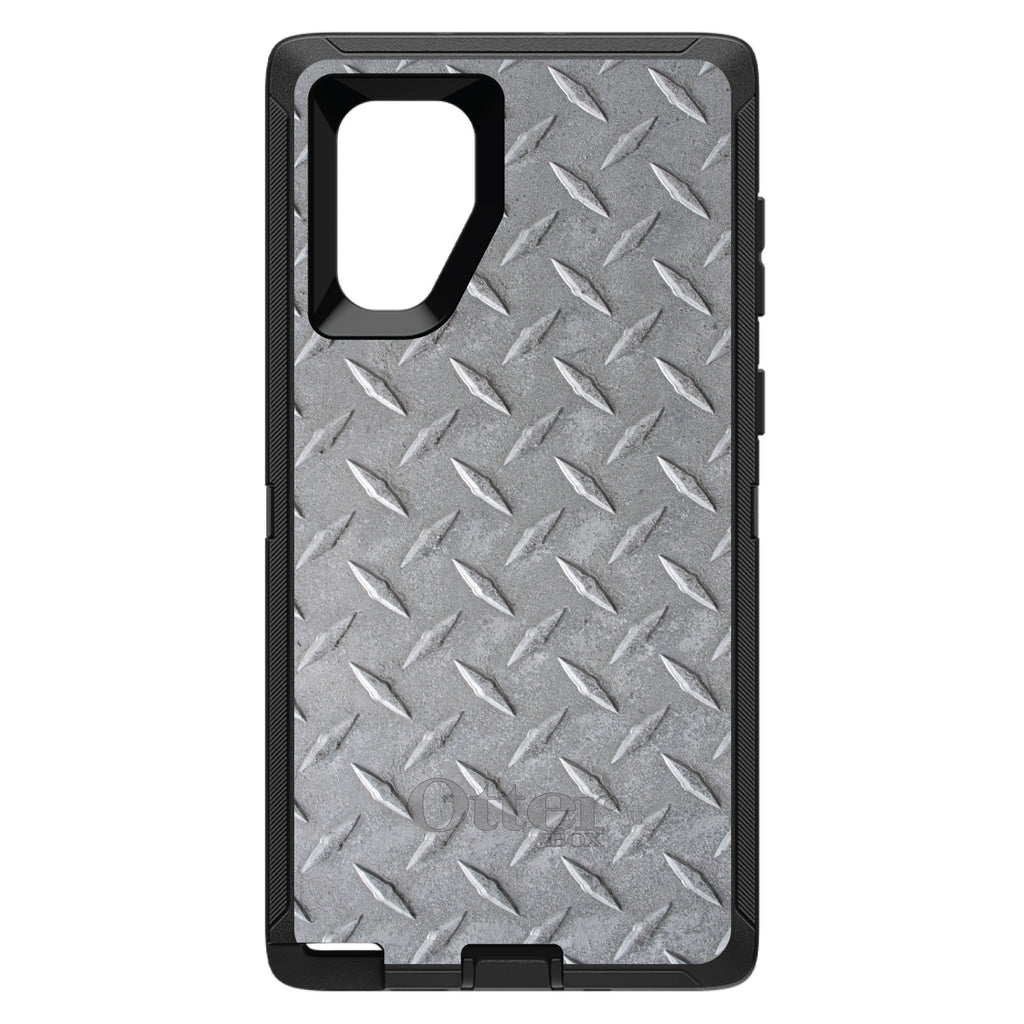 Grey Diamond Plate Steel OtterBox Defender Case for iPhone & Galaxy, view 15