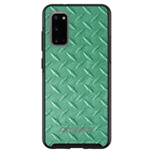 DistinctInk™ OtterBox Symmetry Series Case for Apple iPhone / Samsung Galaxy / Google Pixel - Green Diamond Plate Steel Print