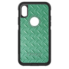DistinctInk™ OtterBox Commuter Series Case for Apple iPhone or Samsung Galaxy - Green Diamond Plate Steel Print