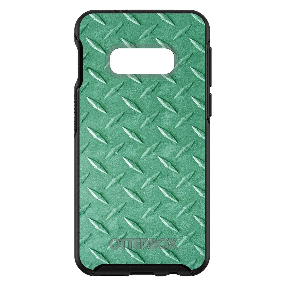Green Diamond Plate Steel Print OtterBox Symmetry Case for iPhone & Galaxy, view 7