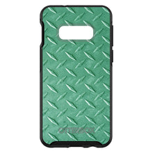 DistinctInk™ OtterBox Symmetry Series Case for Apple iPhone / Samsung Galaxy / Google Pixel - Green Diamond Plate Steel Print