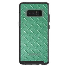 DistinctInk™ OtterBox Symmetry Series Case for Apple iPhone / Samsung Galaxy / Google Pixel - Green Diamond Plate Steel Print