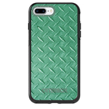 DistinctInk™ OtterBox Symmetry Series Case for Apple iPhone / Samsung Galaxy / Google Pixel - Green Diamond Plate Steel Print