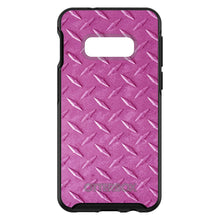 DistinctInk™ OtterBox Symmetry Series Case for Apple iPhone / Samsung Galaxy / Google Pixel - Hot Pink Diamond Plate Steel Print