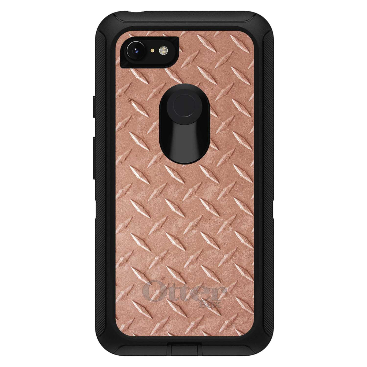 Orange Diamond Plate Steel Print OtterBox Defender Case for iPhone & Galaxy, view 18