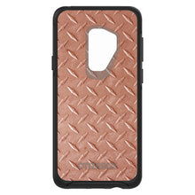 DistinctInk™ OtterBox Symmetry Series Case for Apple iPhone / Samsung Galaxy / Google Pixel - Orange Diamond Plate Steel Print