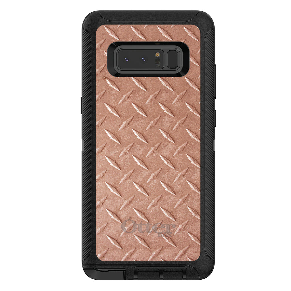 Orange Diamond Plate Steel Print OtterBox Defender Case for iPhone & Galaxy, view 17
