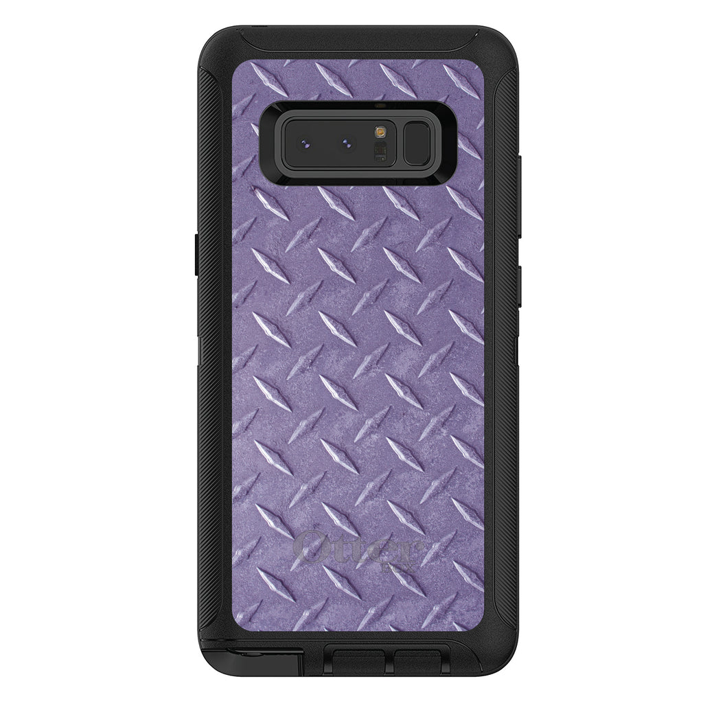 Purple Diamond Plate Steel Print OtterBox Defender Case for iPhone & Galaxy, view 17