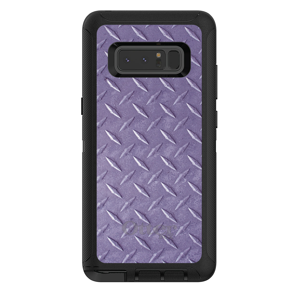 Purple Diamond Plate Steel Print OtterBox Defender Case for iPhone & Galaxy, view 17