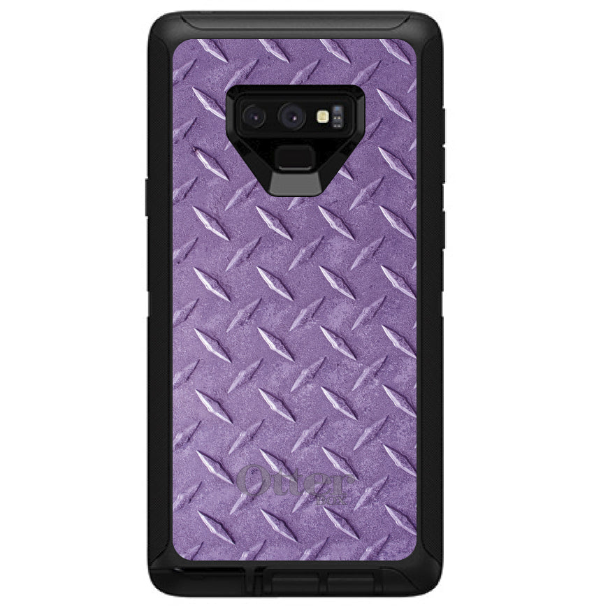 Purple Diamond Plate Steel Print OtterBox Defender Case for iPhone & Galaxy, view 16