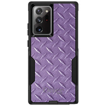 DistinctInk™ OtterBox Commuter Series Case for Apple iPhone or Samsung Galaxy - Purple Diamond Plate Steel Print