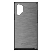 DistinctInk™ OtterBox Symmetry Series Case for Apple iPhone / Samsung Galaxy / Google Pixel - Grey Silver Stainless Steel Print Print