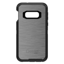 DistinctInk™ OtterBox Defender Series Case for Apple iPhone / Samsung Galaxy / Google Pixel - Grey Silver Stainless Steel Print Print