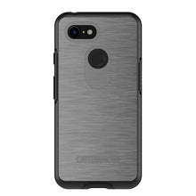 DistinctInk™ OtterBox Symmetry Series Case for Apple iPhone / Samsung Galaxy / Google Pixel - Grey Silver Stainless Steel Print Print