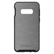 DistinctInk™ OtterBox Symmetry Series Case for Apple iPhone / Samsung Galaxy / Google Pixel - Grey Silver Stainless Steel Print Print