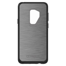 DistinctInk™ OtterBox Symmetry Series Case for Apple iPhone / Samsung Galaxy / Google Pixel - Grey Silver Stainless Steel Print Print