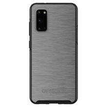 DistinctInk™ OtterBox Symmetry Series Case for Apple iPhone / Samsung Galaxy / Google Pixel - Grey Silver Stainless Steel Print Print
