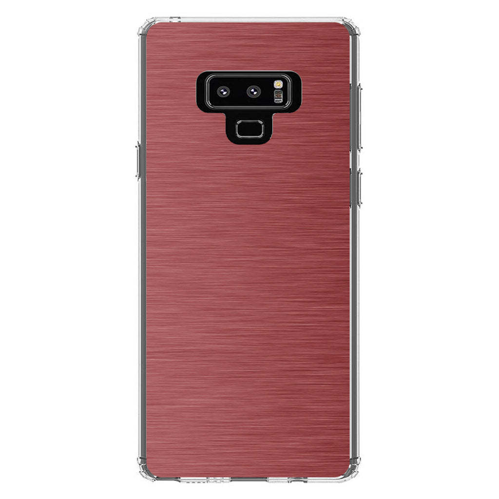 Red Stainless Steel Image Print Clear Shockproof iPhone Case, view 11
