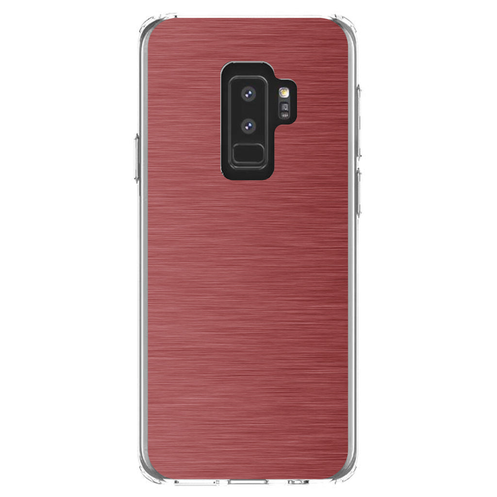 Red Stainless Steel Image Print Clear Shockproof iPhone Case, view 20