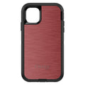 Red Stainless Steel Print OtterBox Defender Case for iPhone & Galaxy, view 2