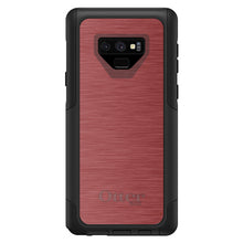 DistinctInk™ OtterBox Commuter Series Case for Apple iPhone or Samsung Galaxy - Red Stainless Steel Print