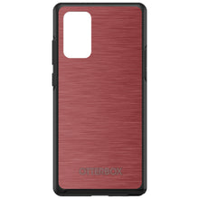 DistinctInk™ OtterBox Symmetry Series Case for Apple iPhone / Samsung Galaxy / Google Pixel - Red Stainless Steel Print