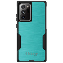 DistinctInk™ OtterBox Commuter Series Case for Apple iPhone or Samsung Galaxy - Teal Stainless Steel Print
