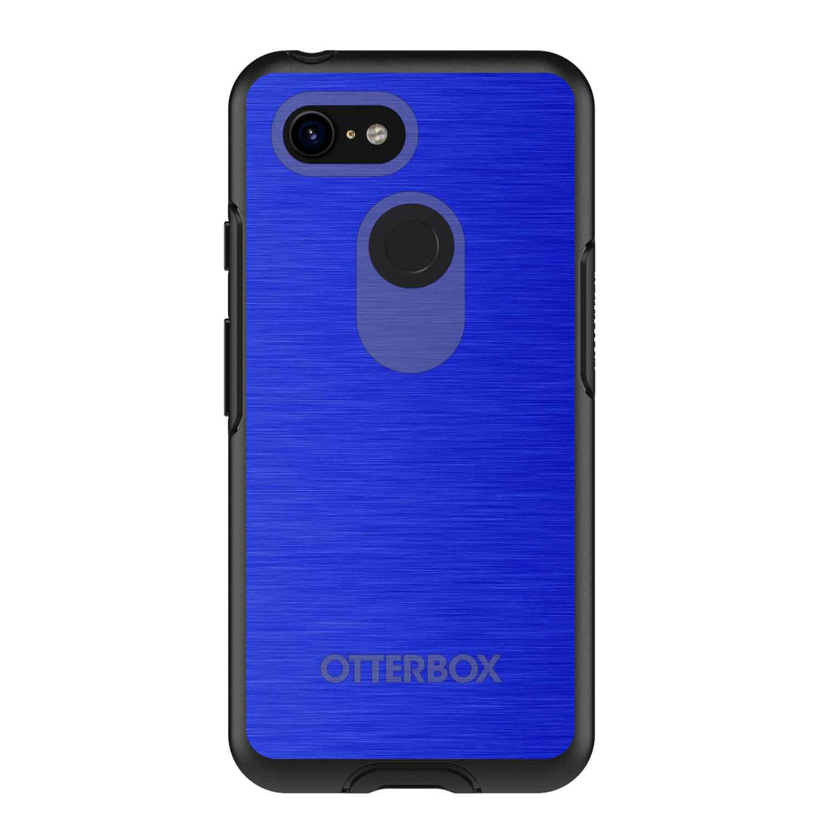 Blue Stainless Steel Print OtterBox Symmetry Case for iPhone & Galaxy, view 15