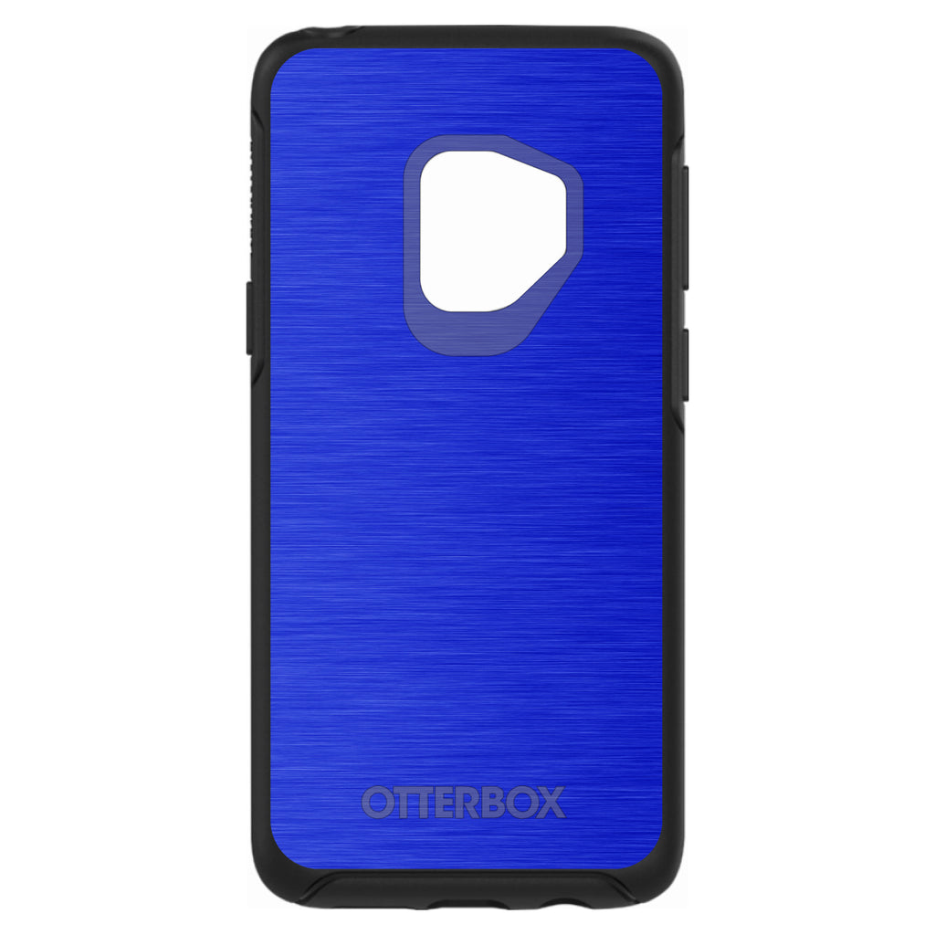 Blue Stainless Steel Print OtterBox Symmetry Case for iPhone & Galaxy, view 8