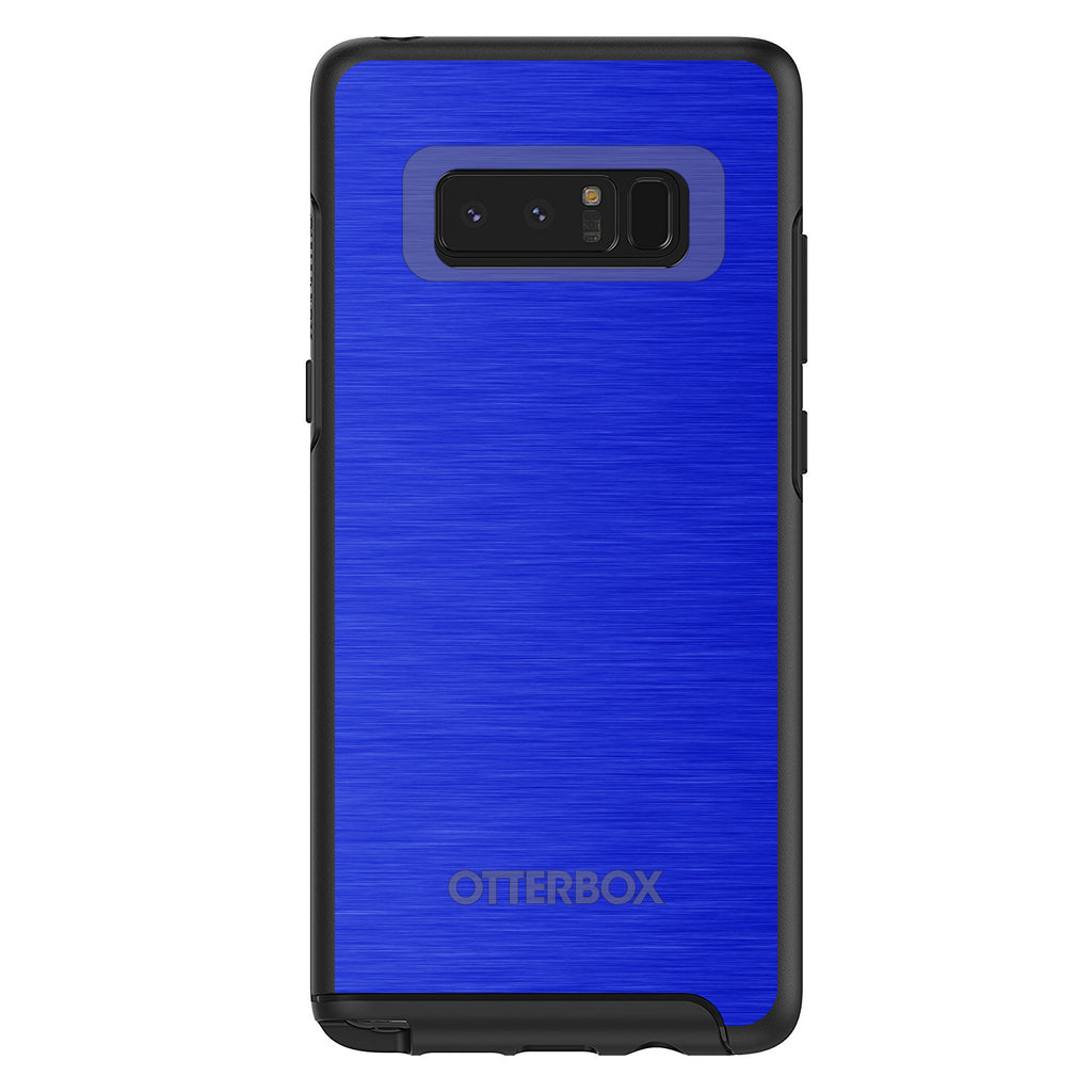 Blue Stainless Steel Print OtterBox Symmetry Case for iPhone & Galaxy, view 14