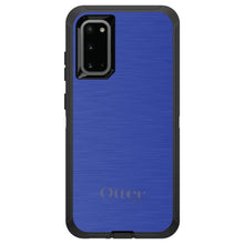 DistinctInk™ OtterBox Defender Series Case for Apple iPhone / Samsung Galaxy / Google Pixel - Blue Stainless Steel Print
