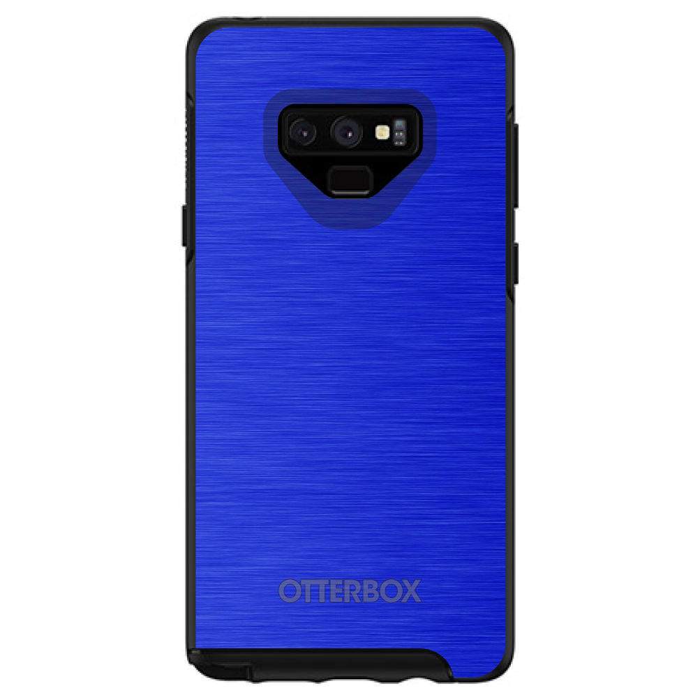 Blue Stainless Steel Print OtterBox Symmetry Case for iPhone & Galaxy, view 13